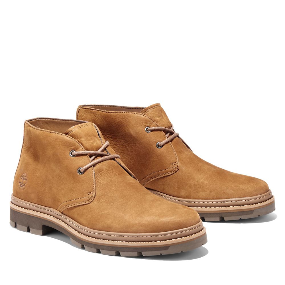 Botas de Seguridad Timberland Hombre Port Union Waterproof Marrones - Chile AKU-803261
